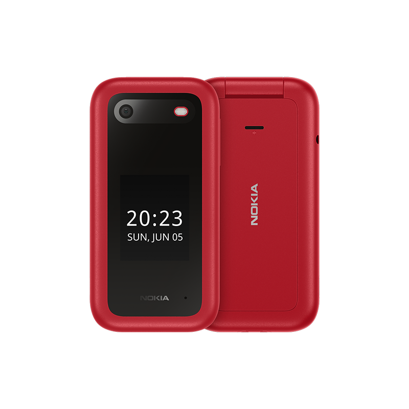 Nokia 2660 Flip 4G Dual SIM 48MB RAM 128MB - Red EU