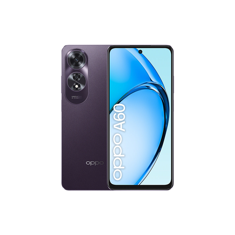 OPPO A60 4G Dual SIM 8GB RAM 256GB - Midnight Purple EU