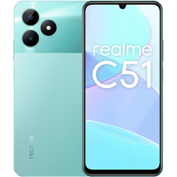 Realme C51 4G Dual SIM 6GB RAM 256GB - Mint Green EU