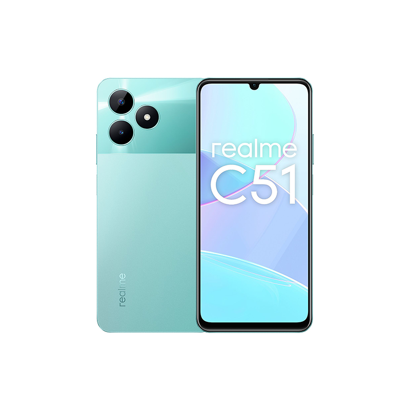 Realme C51 4G Dual SIM 6GB RAM 256GB - Mint Green EU