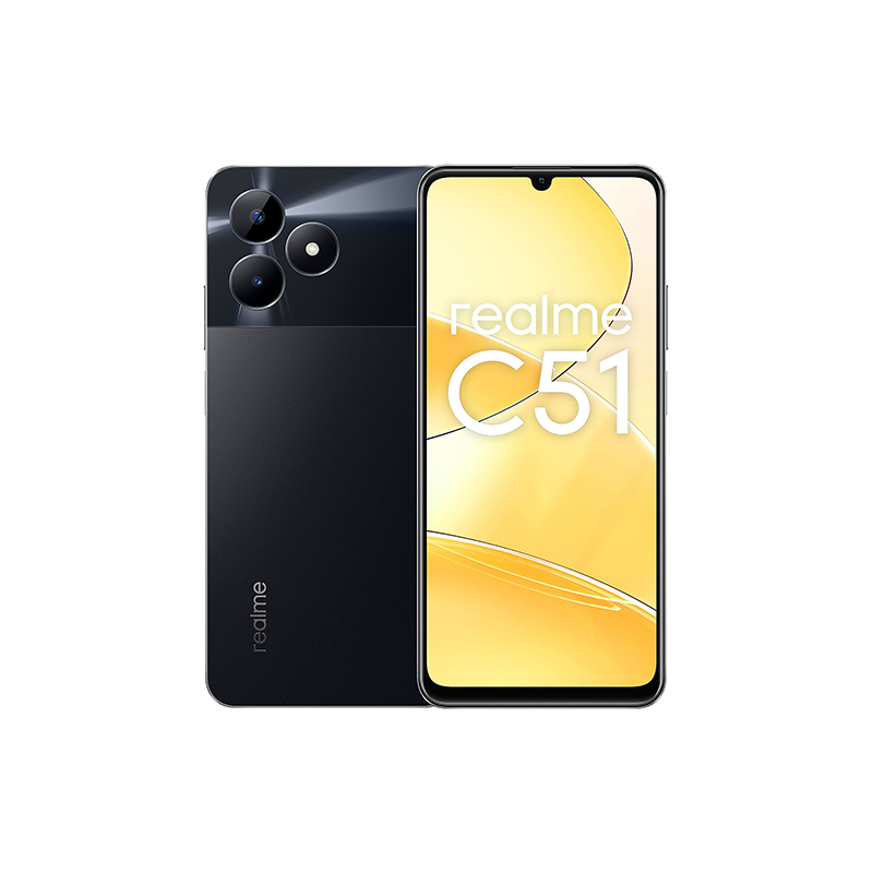 Realme C51 4G Dual SIM 6GB RAM 256GB - Carbon Black EU