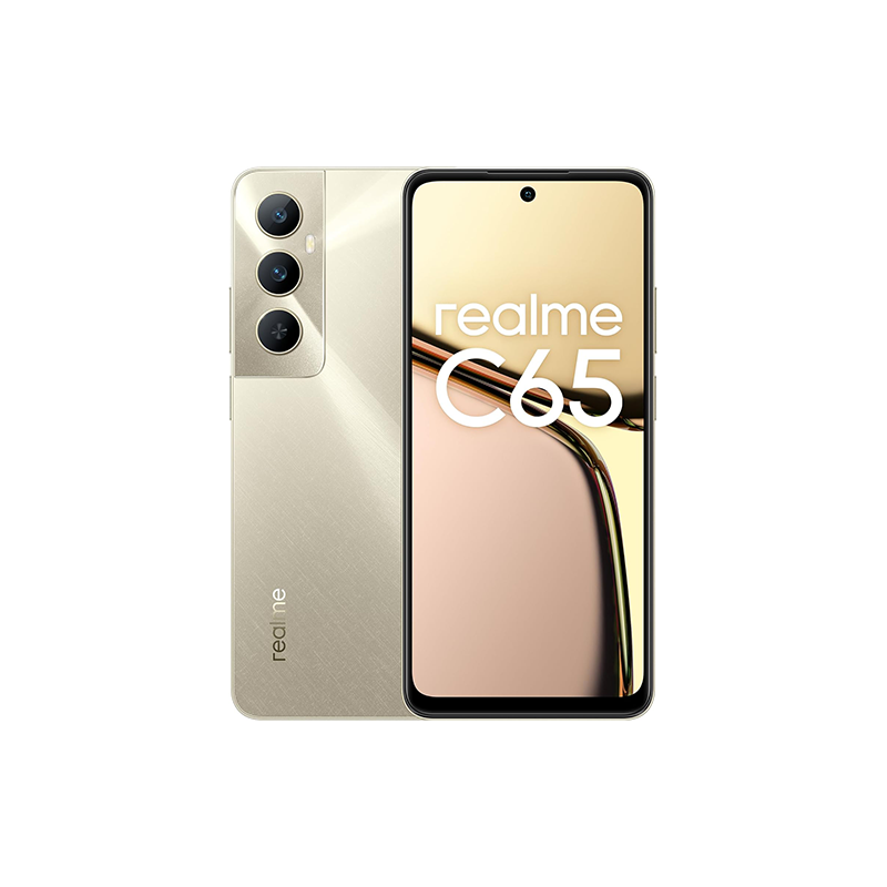 Realme C65 4G Dual SIM 6GB RAM 128GB - Starlight Gold EU