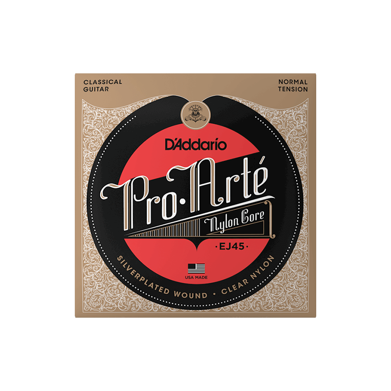 D'Addario EJ45 Normal Tension Cordiera Per Chitarra Classica 028/043