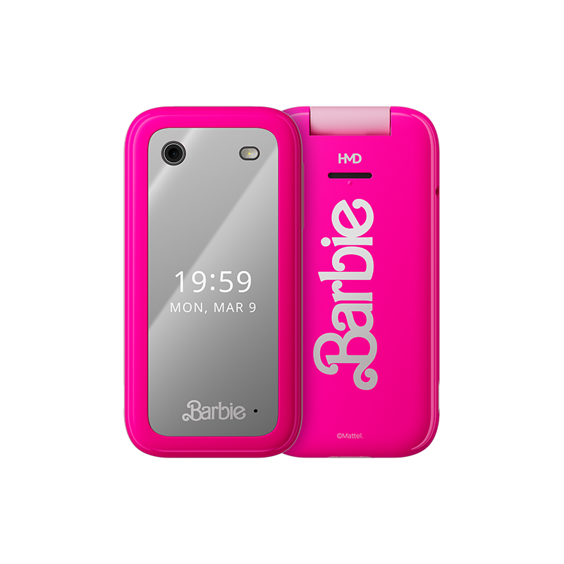 HMD Barbie Phone 4G Dual SIM 64MB RAM 128MB - Power Pink EU