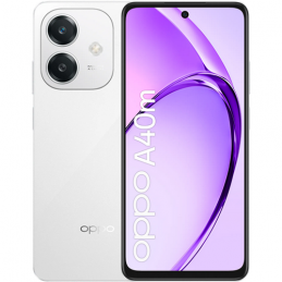 OPPO A40m 4G Dual SIM 8GB RAM 256GB - Starlight White EU