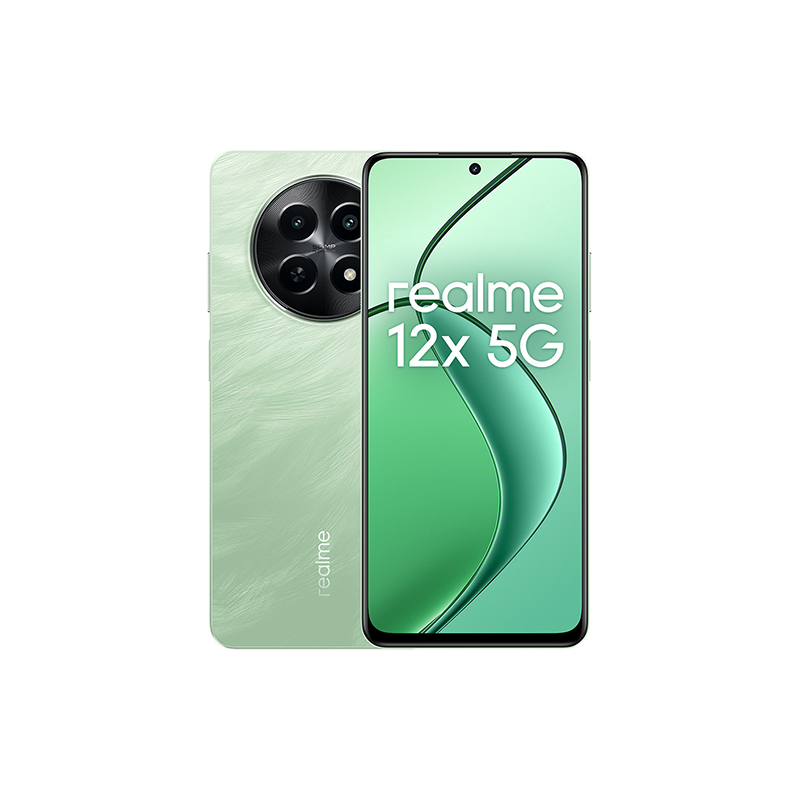 Realme 12x 5G Dual SIM 8GB RAM 256GB - Feather Green EU