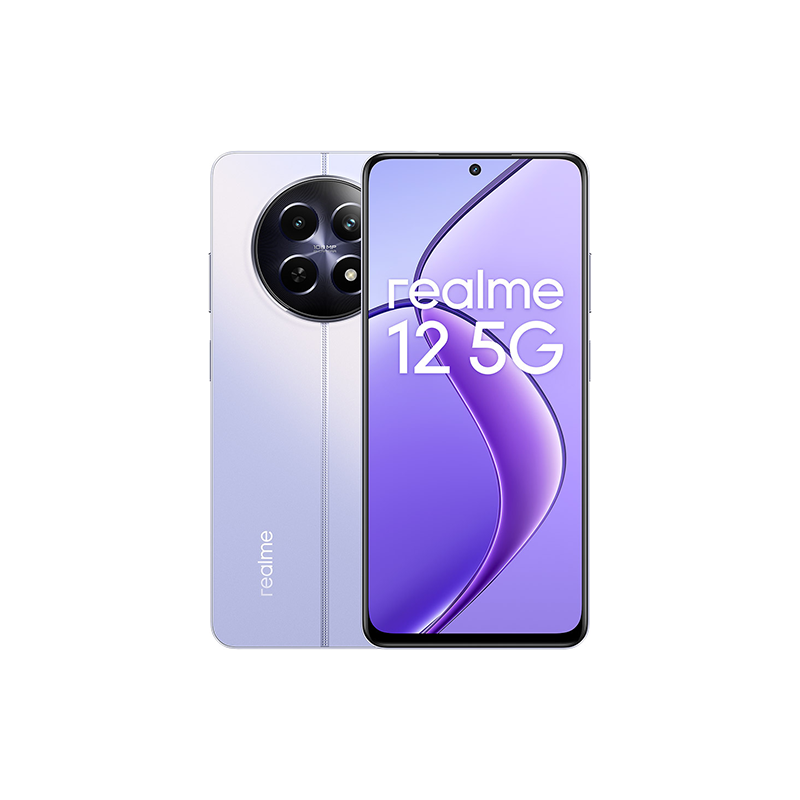 Realme 12 5G Dual SIM 8GB RAM 256GB - Twilight Purple EU