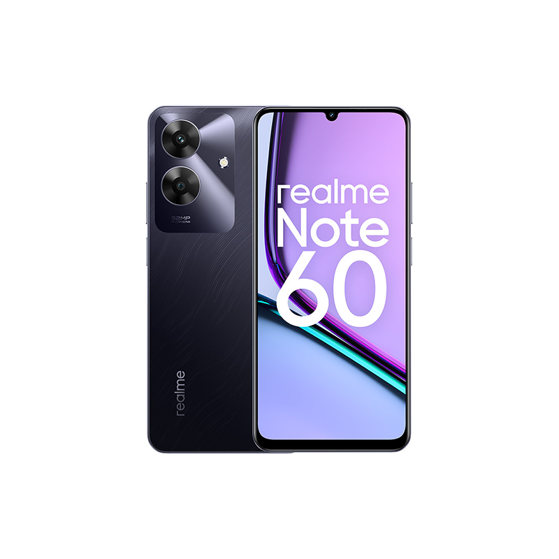 Realme Note 60 4G Dual SIM 6GB RAM 128GB - Marble Black EU