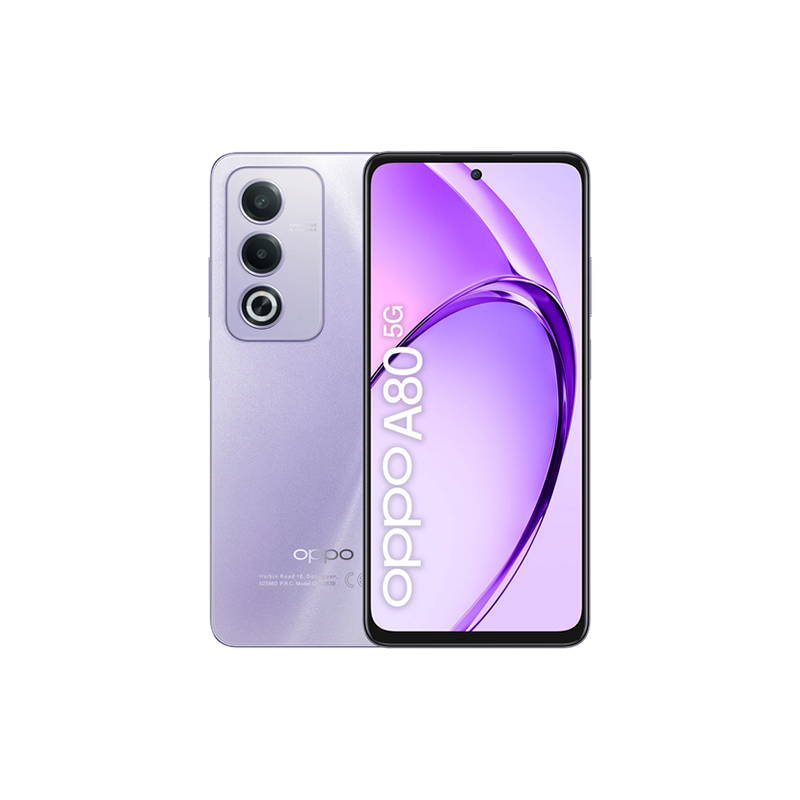 OPPO A80 5G Dual SIM 8GB RAM 256GB - Moonlight Purple EU